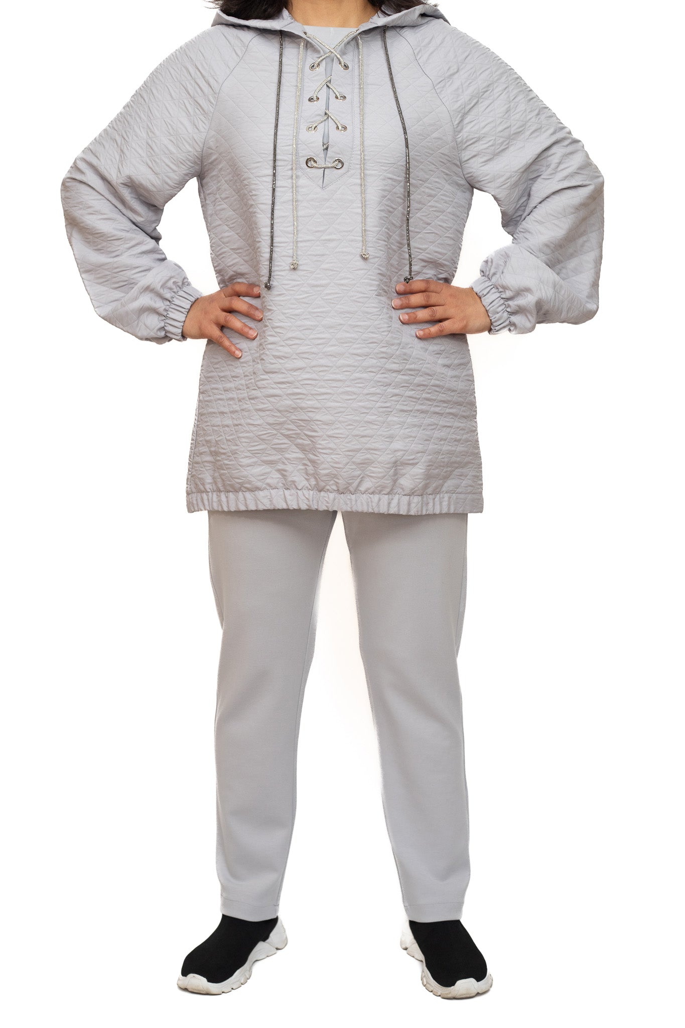 Ribbed grey co-ord