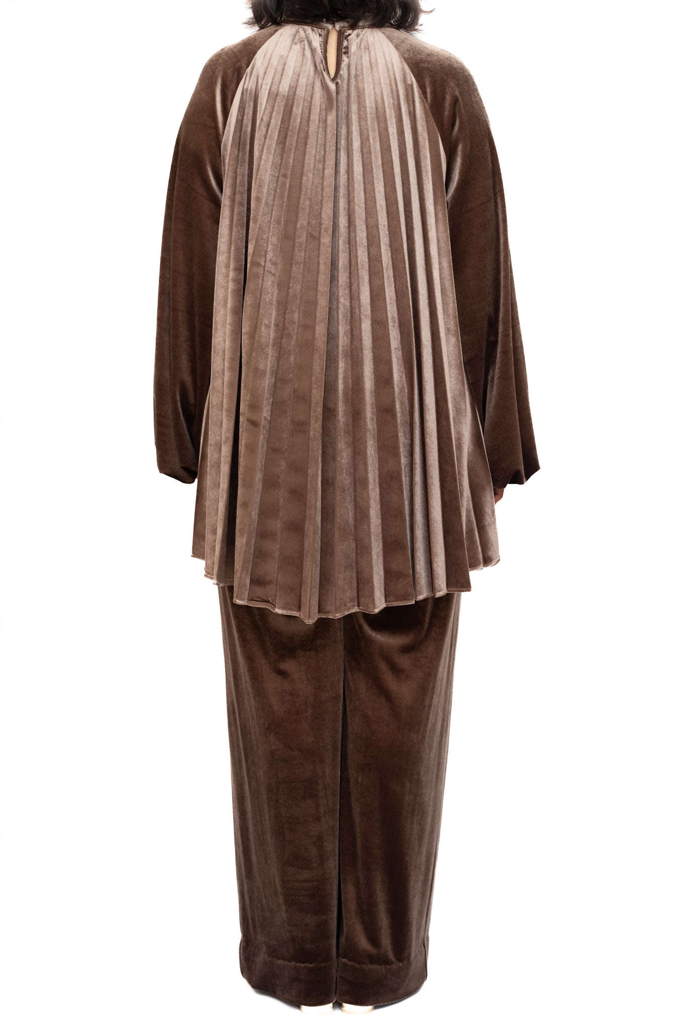 Brown velvet co-ord
