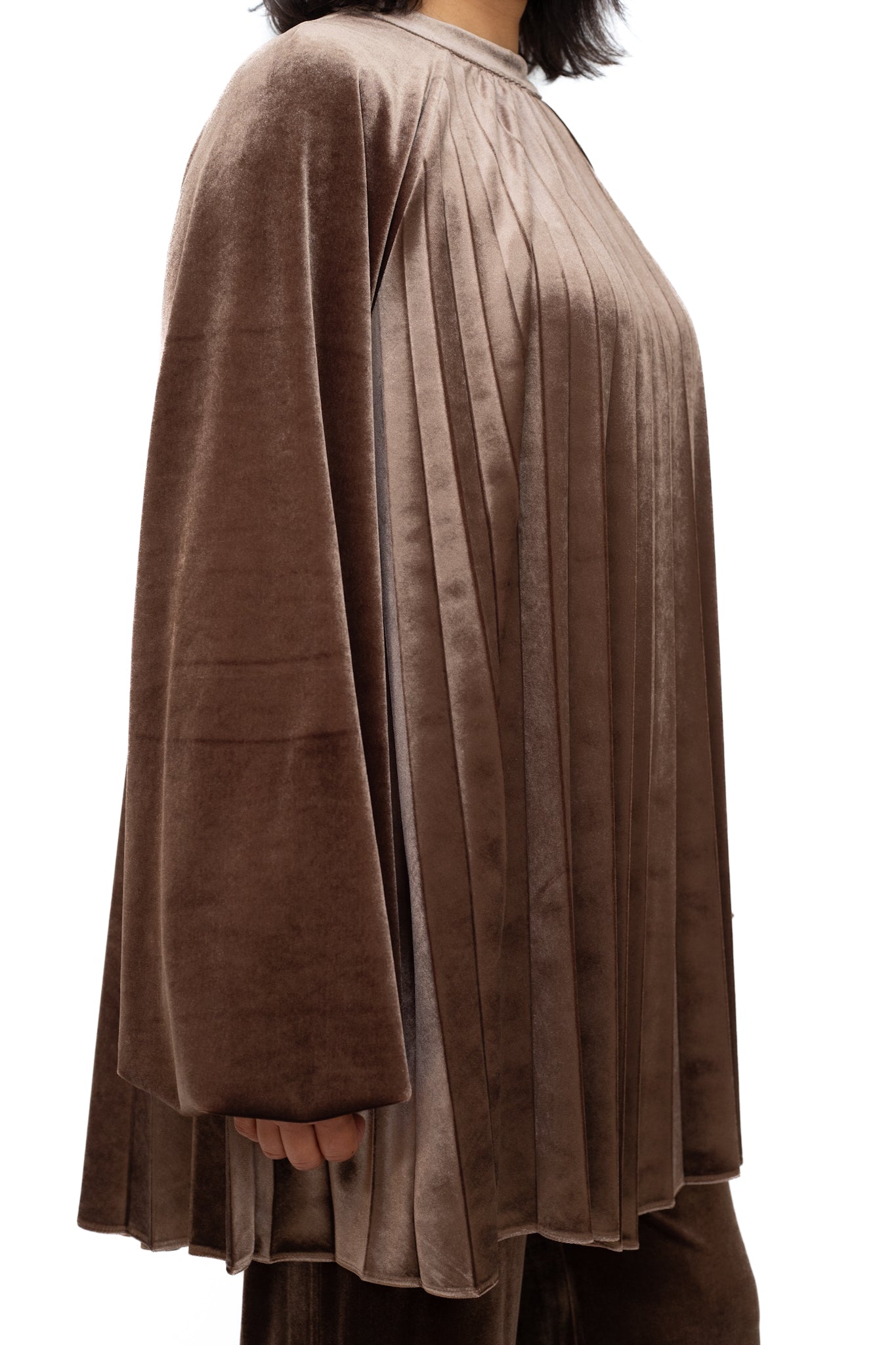 Brown velvet co-ord